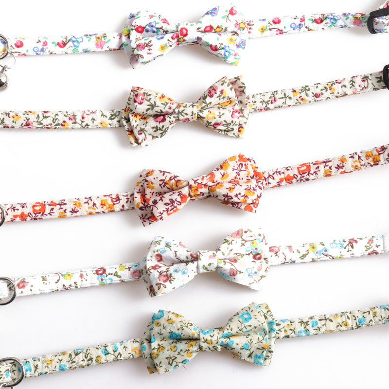 Soft Cotton Summer Cat Collar – Lightweight & Comfortable - Fluffs Club