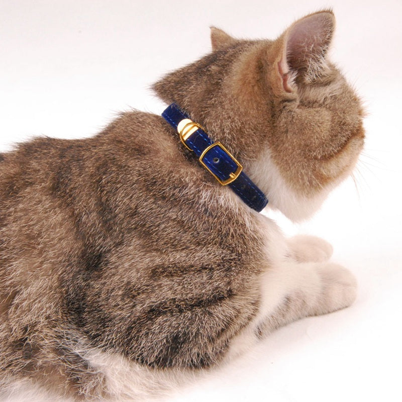 Soft Velvet Cat Collar - Fluffs Club