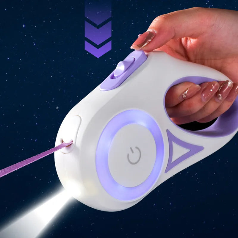 Retractable Pet Leash with LED Spotight (3M/5M) - My Store