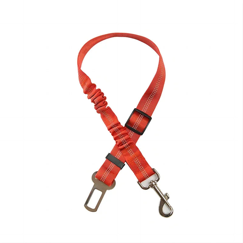 Adjustable Dog Seat Belt with Buckle - Fluffs Club