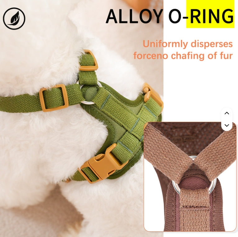 Small Dog Harness S Breathable Adjustable, Secure, Lightweight - Fluffs Club