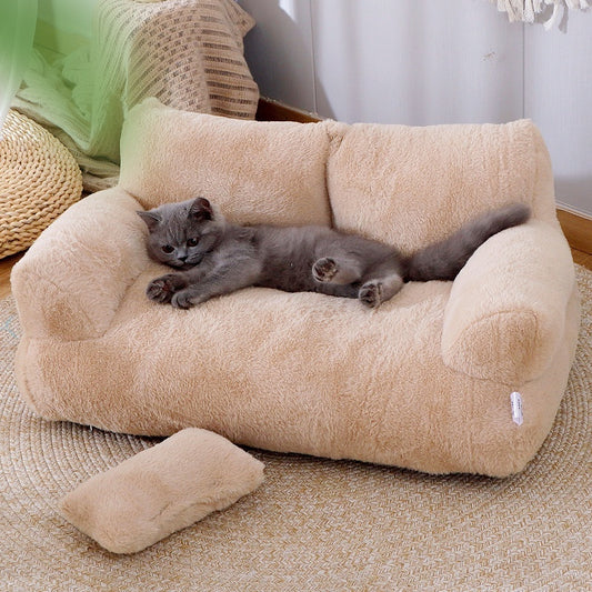 Luxury Plush Cat & Dog Sofa Bed - My Store