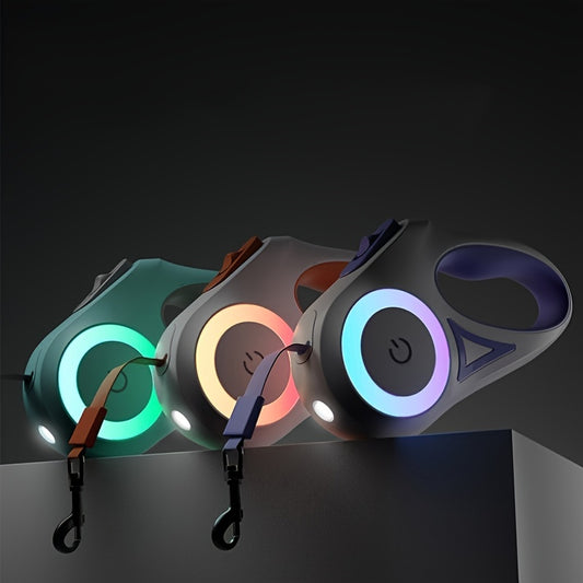 Retractable Pet Leash with LED Spotight (3M/5M) - My Store
