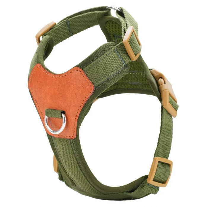 Small Dog Harness S Breathable Adjustable, Secure, Lightweight - Fluffs Club