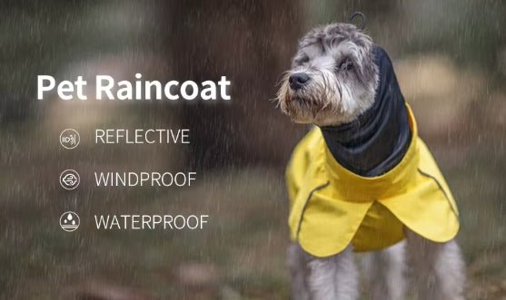 VPETBR Reflective Waterproof Dog Jacket - Fluffs Club