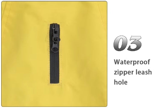 VPETBR Reflective Waterproof Dog Jacket - Fluffs Club