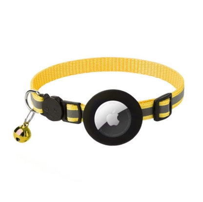 Reflective Cat Collar with Removable AirTag Holder