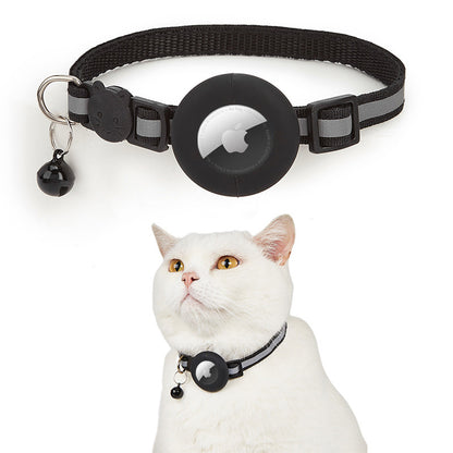 Reflective Cat Collar with Removable AirTag Holder - Fluffs Club