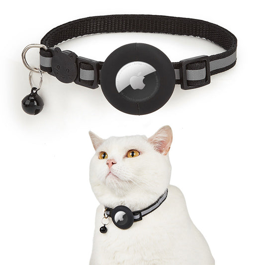 Reflective Cat Collar with Removable AirTag Holder - Fluffs Club