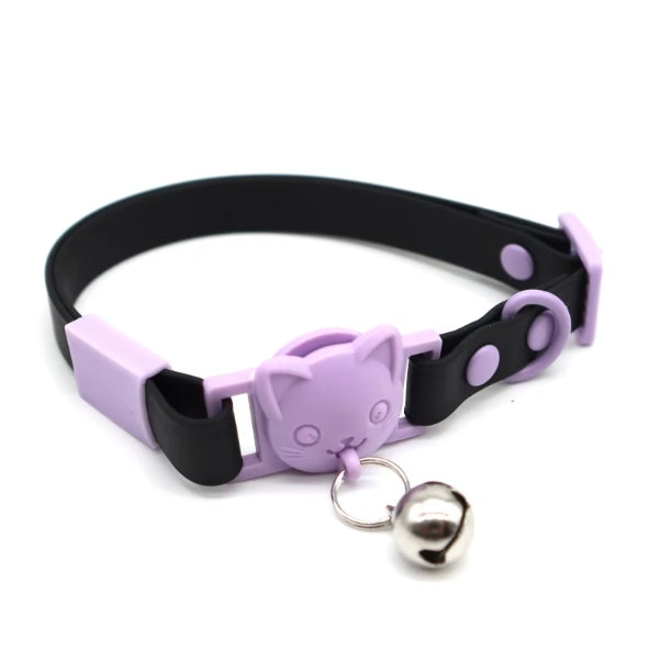 Waterproof Cat Collar – Safety Quick Release Buckle & Bell - Fluffs Club