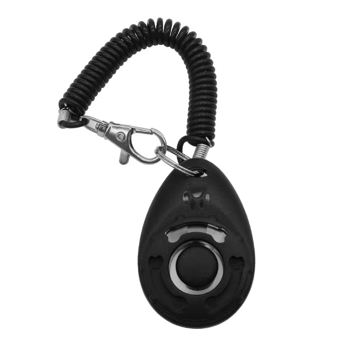 x3 Pack Dog Training Clicker for Schooling and Communication White/Black/Blue - Fluffs Club