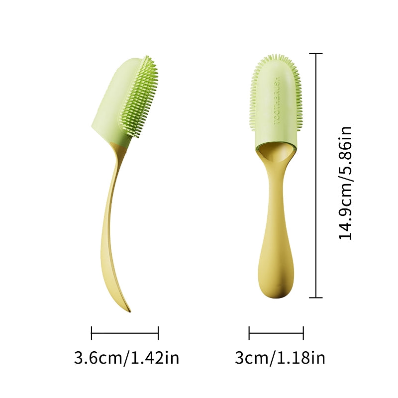 180° Soft Silicone Pet Toothbrush Dog & Cat Finger Brush
