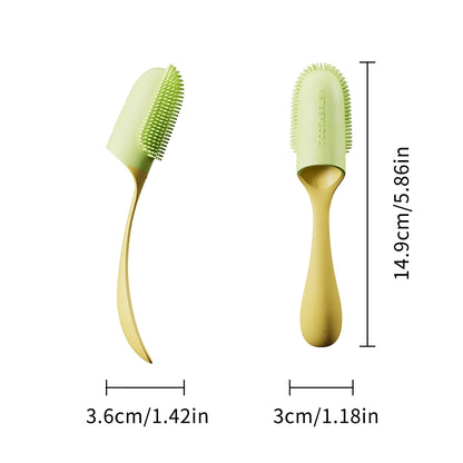 180° Soft Silicone Pet Toothbrush Dog & Cat Finger Brush