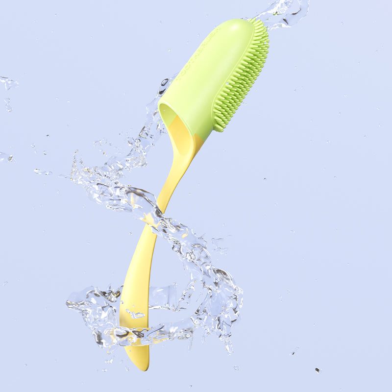 180° Soft Silicone Pet Toothbrush Dog & Cat Finger Brush