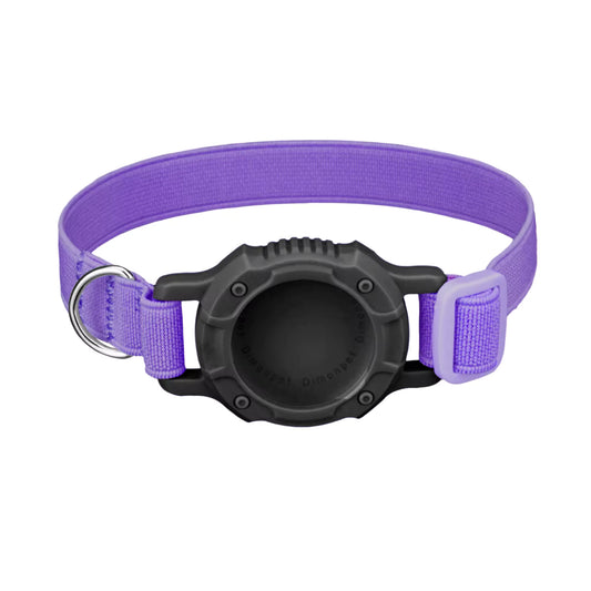 Stretchy Cat Collar with AirTag Holder