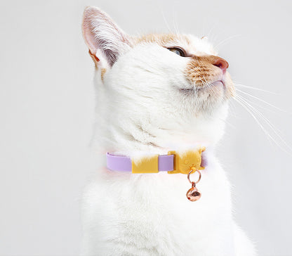 Waterproof Cat Collar – Safety Quick Release Buckle & Bell - Fluffs Club